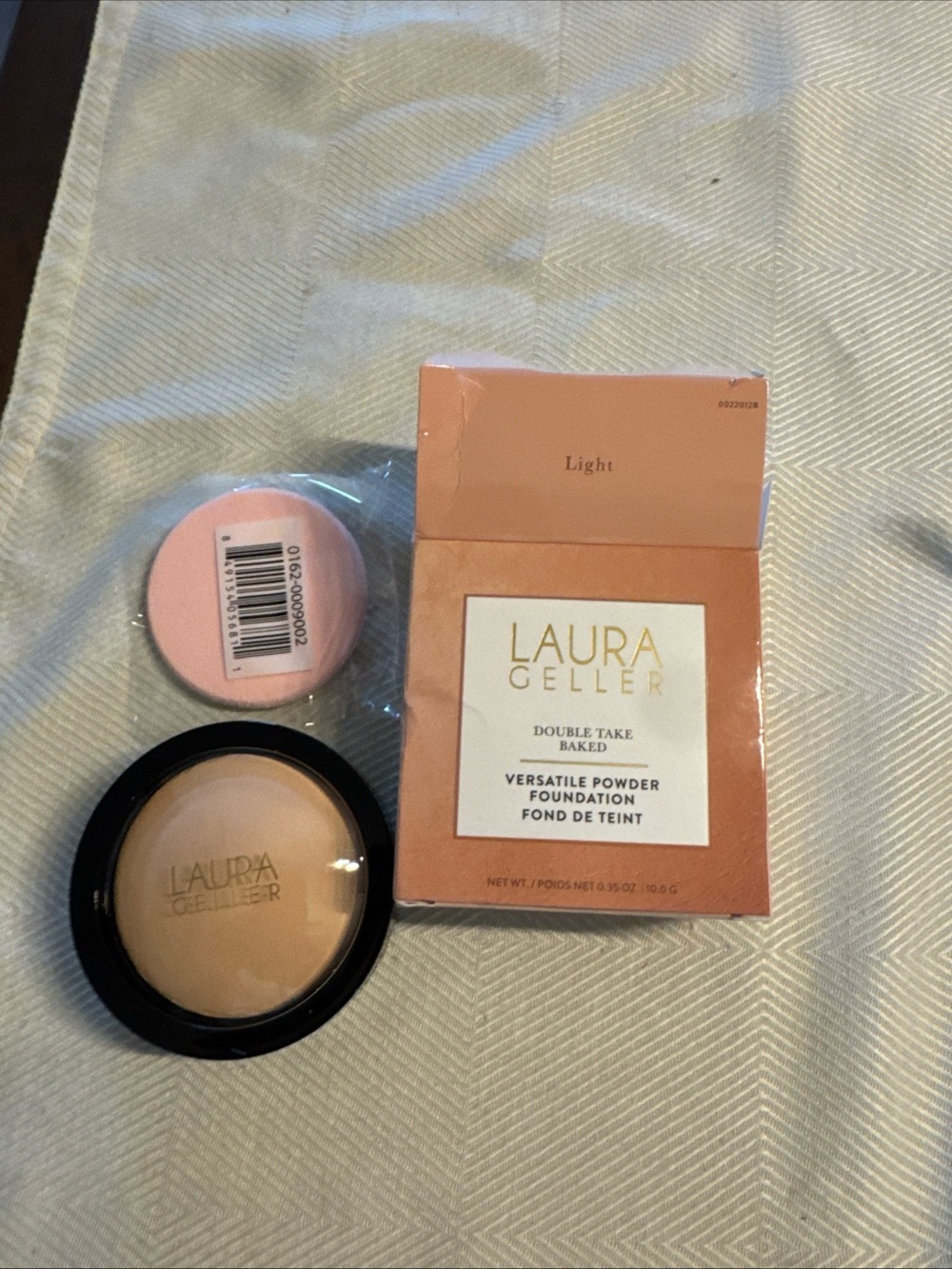 Laura Geller Double Take Baked Versatile Powder Foundation - Light (Beige)